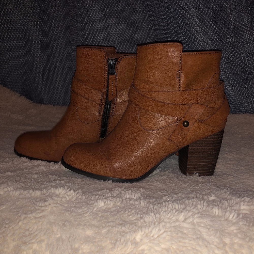 AE Brown Booties